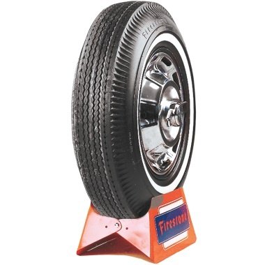 veteráni - náhradní díly - Diagonální pneu běloboké Firestone 6,7 - 15